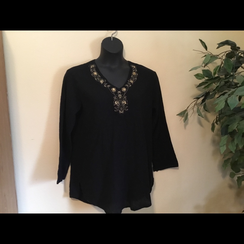 ISLANDER SWIMSUIT COVERUP MED DECORATIVE TRIM ECU